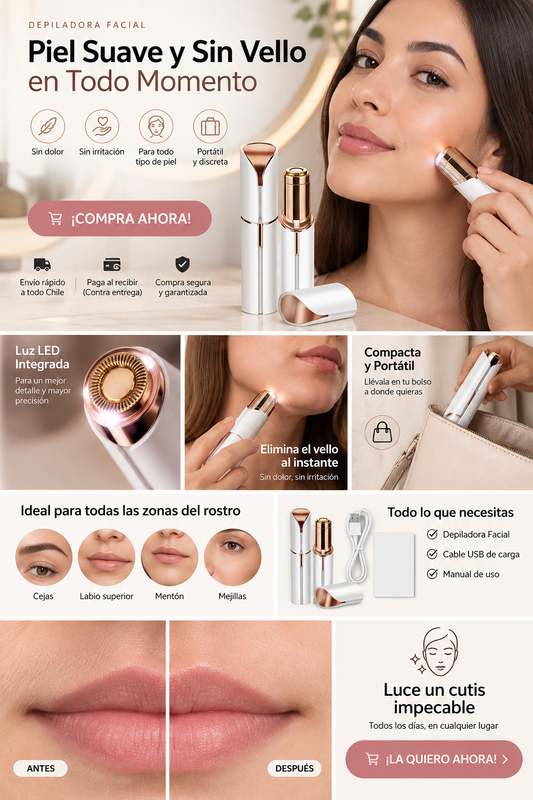 Depiladora Facial